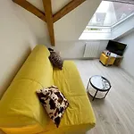 شقة Esprit Jaune - Cosy Salengro - Sauna & Sport Club *